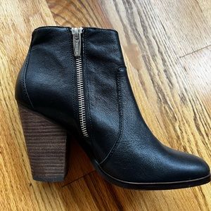 COACH black booties